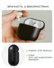 Чехол Nomad Modern Leather Black для Airpods 4th Gen (NM014582858) - изображение 2