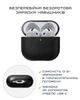 Чехол Nomad Modern Leather Black для Airpods 4th Gen (NM014582858) - изображение 3