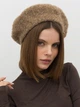 Берет женский Malisa Хлоя 3-2039-СM-37 One Size Орех - изображение 2