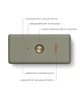 Портативная колонка Marshall Portable Speaker Emberton III Sage (1007861) - изображение 4