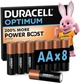 Батарейки Duracell Optimum (Duracell Ultra), LR6, 4bl AA лужна 8шт/уп - зображення 8