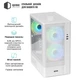 Корпус QUBE GEON ARGB White (GEON_GWNU3) - изображение 5