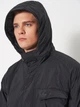 Куртка демисезонная с капюшоном мужская Adidas Originals Premium Essentials JW5834 L Черная (4068809644968) - изображение 4