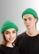 В'язана шапка Міні-біні (Монатик) One-size Зелений - зображення 1