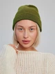 Вязаная шапка Мини-бини (Монатик) One-size Светлый-хаки - изображение 5