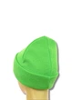 Вязаная шапка бини Лопата NEW One-size Салатовый - изображение 2