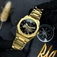 Наручные часы Awarder 026-3D Где бы ни был Gold-Black - изображение 2