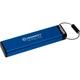 USB флеш накопитель Kingston 128GB IronKey Keypad 200 AES-256 Encrypted Blue USB 3.2 (IKKP200/128GB) - изображение 4