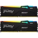 Модуль памяти для компьютера DDR5 32GB (2x16GB) 6000 MHz Beast RGB Kingston Fury (ex.HyperX) (KF560C36BBE2AK2-32) - изображение 1