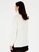 Свитер вязаный теплый оверсайз женский Pierre Cardin G022SZ0TK-000-2106109 L Бежевый (8683858373056) - зображення 2