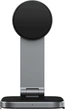 Беспроводное зарядное Satechi 2-in-1 Foldable Qi2 Wireless Charging Stand Space Gray - изображение 5
