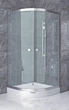 Душевая кабина без поддона Shower SHOWART TITAN 80х80х180 см матовое стекло раздвижные двери (C15365) - изображение 4