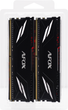 Оперативна память AFOX DDR4-3200 65536MB PC4-25600 (Kit of 2x32768) Gaming Black (AFLD464PX1CADB) - зображення 4
