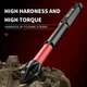 Набор магнитных противоскользящих бит PH2 6шт (25 -150 мм) red - изображение 6