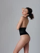 Трусы женские из натуральной ткани и эластичным поясом на животе Nud 2XL Черный - изображение 7