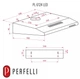 Витяжка Perfelli PL 6124 BL LED пласка - изображение 11