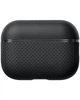 Магнитный чехол Pitaka Aramid Fiber Magnetic Case Plain Black/Grey для Airpods Pro 2nd Gen (APM2401) - изображение 1