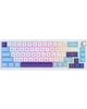 Беспроводная клавиатура KZZI K68 Pro UA/ENG (Rainbow Switch) Blue Sea (6977534870468) - изображение 1