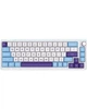 Беспроводная клавиатура KZZI K68 Pro UA/ENG (Rainbow Switch) Blue Sea (6977534870468) - изображение 8