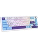 Беспроводная клавиатура KZZI K68 Pro UA/ENG (Rainbow Switch) Blue Sea (6977534870468) - изображение 10