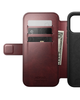 Кожаный чехол-книжка Nomad Modern Folio Horween Burgundy для iPhone 17 Pro - изображение 4