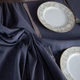 Скатерть Aquastop водоотталкивающая 120x150 Dark Gray минималистичная - изображение 7