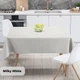 Скатерть Aquastop водоотталкивающая 150x150 Milky White светлая - изображение 1