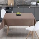 Скатерть непромокаемая Aquastop Brownie 150×220 см ТЕП водоотталкивающая кухонная анти-пятна на стол (С-04224_30320) - изображение 2