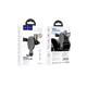Автотримач для телефона HOCO CA56 Plus Armor metal gravity car holder Black Silver (6931474760296) - изображение 2