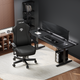 Fotel gamingowy Anda Seat Kaiser 3E XL Black Fabric (AD23YC-XL-09-B-CF-B01) - obraz 9