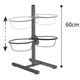 Миски для собак на штативе Flamingo Otis+ H-Stand, 2 шт х 3.95 л - изображение 3