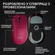 Мышь беспроводная Logitech Pro X Superlight 2 Dex Pink (910-007371,910-007375) - изображение 6
