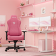 Fotel gamingowy Anda Seat Kaiser 3E XL Pink Fabric (AD23YC-XL-09-P-CF-P01) - obraz 9