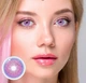 Рожеві кольорові контактні лінзи - Пінк 2шт. від ELITE Lens - зображення 4