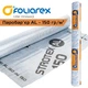 Паробарьер фольгированный Foliarex Strotex AL 150 г/м² 1.5 х 50 м, пароизоляция фольгированная - изображение 4