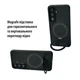 Чехол для Samsung Galaxy S24 Plus Fruct Back Stand Case with Magsafe Матовый Black - изображение 3