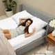 Подушка NORDIC COMFORT+ IDEIA 70х70 см чехол стеганный с молнией антиаллергенное волокно белая - изображение 12