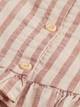 Майка H&M 110см бежево коричневый полоска 26099908841 - изображение 2