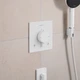 Наружная часть смесителя скрытого монтажа для душа Hansgrohe Ecostat Comfort E 33711700 - изображение 5