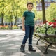 Утепленные демисезонные осенние ботинки ортопедические хайтопы на липучке для мальчика на флисе Clibee 604 black 32(стелька внутри 20см) - изображение 10