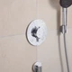 Наружная часть смесителя скрытого монтажа для душа Hansgrohe Ecostat Comfort S 33715000 - изображение 6