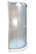 Душевая кабина с низким поддоном KO&PO 7122 F 90x90х195 см матовое стекло раздвижные двери (С10235) - изображение 4