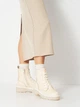 Женские демисезонные берцы кожаные высокие Ashoes 788/4 9400 38 24.5 см Бежевые (ROZ6501006052) - изображение 2