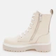 Женские демисезонные берцы кожаные высокие Ashoes 788/4 9400 38 24.5 см Бежевые (ROZ6501006052) - изображение 4