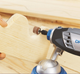 Багатофункціональний інструмент Dremel 3000-1/25 EZ + 25 шт. насадок Dremel + Насадка для гнучкого вала (225) + Кейс для зберігання зі знімним відділенням для приладдя + Настінне кріплення інструменту (F0133000JP) - зображення 5