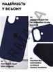 Чехол силиконовый Elegant Silicone Premium Fashion Case without MagSafe для Apple iPhone 17 (6.3) Midnight Blue - изображение 3
