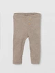 Леггинсы H&M 68см бежевый меланж 29097574132 - изображение 1