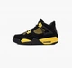 Кроссовки Air Jordan 4 Retro Thunder Black DH6927-017 47 - изображение 5