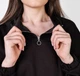 Худи H&M Zip-Top Sports Hoodie Black 1105174001 L - изображение 5