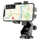 Автотримач для телефона HOCO CA83 David one-button center console car holder Black (6931474748423) - изображение 6